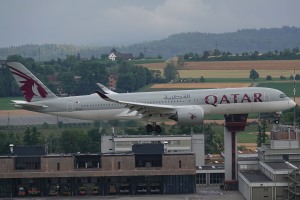 A7-ALV - Airbus A350-941 - Qatar Airways - Zurich-Kloten Airport - Switzerland - ZRH - LSZH