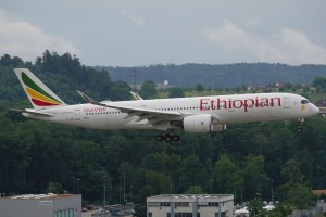 ET-AWP - Airbus A350-941 - Ethiopian Airlines - Zurich-Kloten Airport - Switzerland - ZRH - LSZH