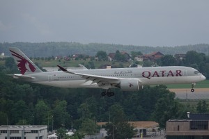 A7-ALV - Airbus A350-941 - Qatar Airways - Zurich-Kloten Airport - Switzerland - ZRH - LSZH