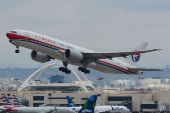 B-2077 - 2010 Boeing 777-F6N - China Cargo Airlines - Los Angeles International Airport, CA - USA (LAX / KLAX)