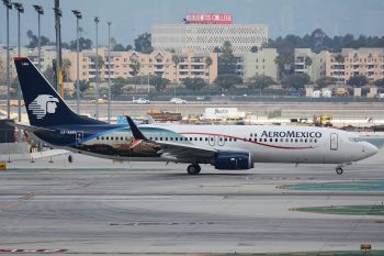 XA-AMN - 2014 Boeing 737-800 - Aeromexico (Samsumg S8 livery) - Los Angeles International Airport, CA - USA (LAX / KLAX)