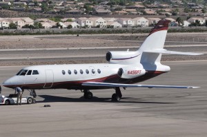 N496PT - 1981 Dassault Falcon 50 - Plane Folk Too Llc Northport WA USA - Henderson Executive Airport - Las Vegas USA - HND - HSH - KHND Airport