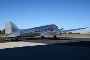 N18121 1937 Douglas DC-3A sn1997 Blue Skies Air LLC Photo taken 2018-09-26 by Marcel Siegenthaler at Aurora State Airport, OR USA UAO/KUAO