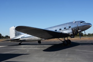 N18121 1937 Douglas DC-3A sn1997 Blue Skies Air LLC Photo taken 2018-09-26 by Marcel Siegenthaler at Aurora State Airport, OR USA UAO/KUAO