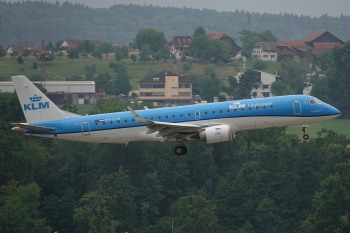 PH-EXB - Embraer 190 - KLM Cityhopper - Zurich Airport - Switzerland - ZRH - LSZH