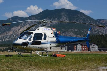 C-FBHK - Aerospatiale AS350 Ecureuil - Bighorn Helicopters - Invermere Airport - Canada - AA8 - CAA8 Airport