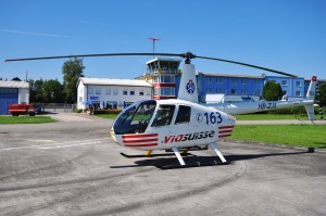 HB-ZJL - Robinson R44 - Valair AG - TCS Viasuisse - Donaueschingen-Villingen Airport - Germany - EDTD