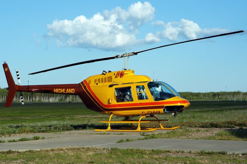 ms005292-C-GHHX-1979-Bell-206B-Jet-Ranger-III-sn-2714-Highland-Helicopters-Ltd-Photo-taken-2005-07-14-by-Marcel-Siegenthaler-at-High-Level-Airport-AB-Canada-YOJ-CYOJ