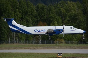 C-GKGA - 1990 Beech 1900C - SkyLink Express - Kelowna Airport, BC - Canada YLW-CYLW