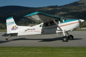 C-FDMK - Cessna A185F - Chilanko Lodge Kleena Kleene, British Columbia - Penticton Airport Canada - YYF - CYYF