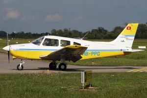 DSC02306-HB-PPG-1996-Piper-PA-28-161-Warrior-III-sn-2842012-Flugschule-Grenchen-Photo-taken-2022-04-26-by-Marcel-Siegenthaler-at-Grenchen-Airport-Switzerland-ZHI-LSZG