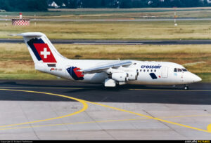 Crossair - British Aerospace BAe 146-200/Avro RJ85 - HB-IXH