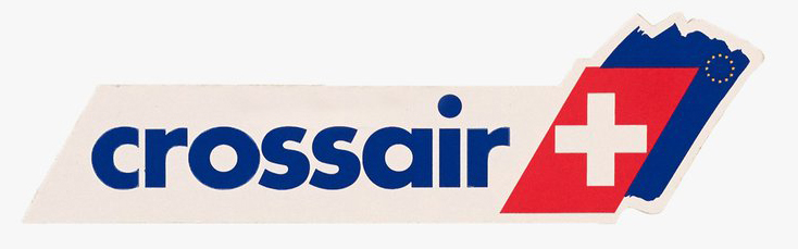 Crossair logo - sticker01