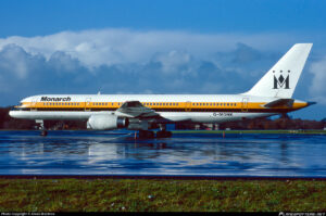 Monarch Airlines Boeing 757-2T7 G-MONK